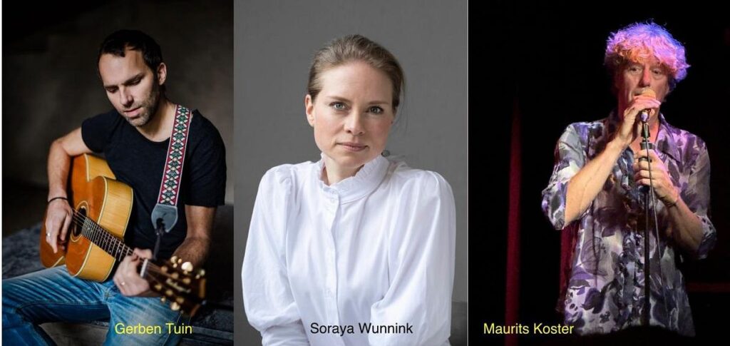 Drie presentaties op vrijdagavond 20 juni 2025 van de volgende theatermakers: Gerben Tuin, Soraya Wunnink, Maurits Koster.